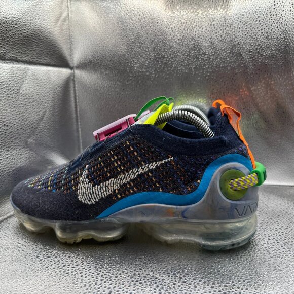 Size 8 Nike Air VaporMax 2020 Flyknit Royal Blue Mens Running Shoes CJ6740-400 - Picture 3 of 9